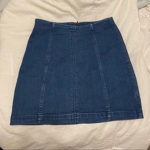 Free People Denim Skirt